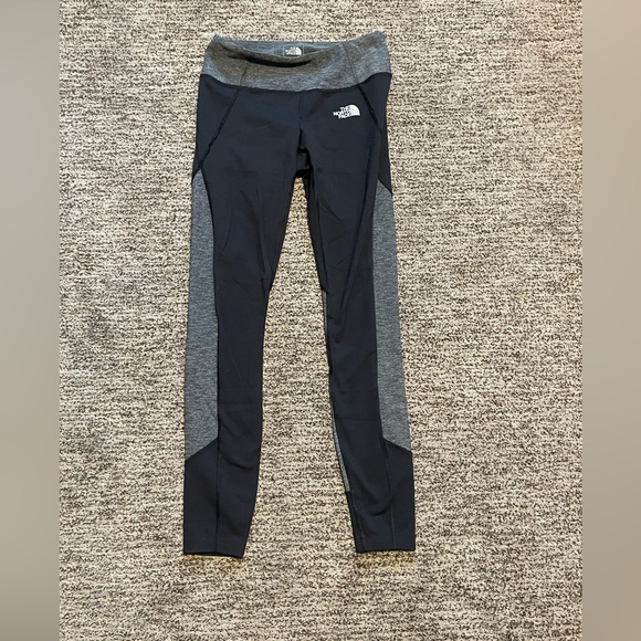 The North Face Pants - The North Face Black and Grey Colorblock Leggings
